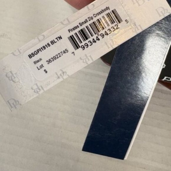 Pittsburgh Pirates Dooney & Bourke Small Zip Crossbody Bag - Picture 8 of 10